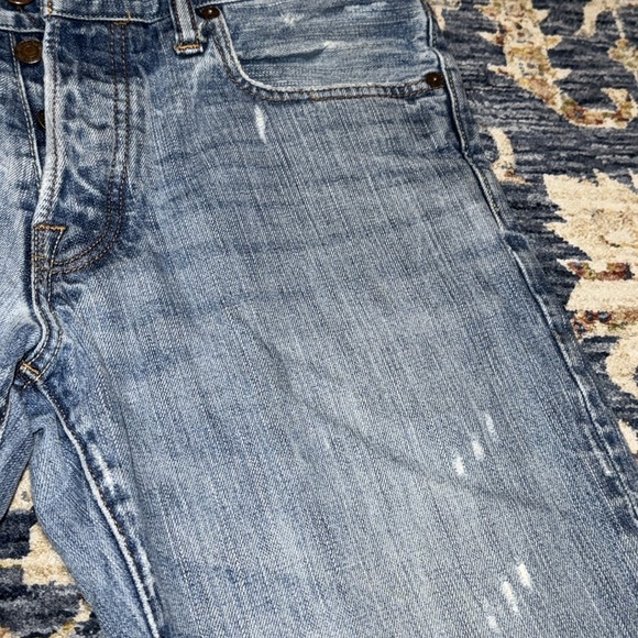 Abercrombie & Fitch A&F Horton Classic Straight Men Jean 32x32 100% Cotton - Picture 3 of 13